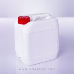 گالن 4 لیتری پلاستیکی دکمه دار با درب با مواد اولیه مرغوب