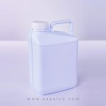 گالن 5 لیتری دسته تاشو پلاستیکی با درب رنگ یخی