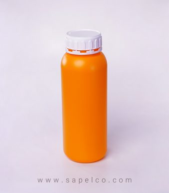 بطری 1 لیتری استوانه ای درب دار به همراه درب آب بند و گاز بند به رنگ های مختلف