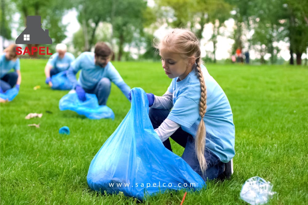 کاهش زباله در مدارس