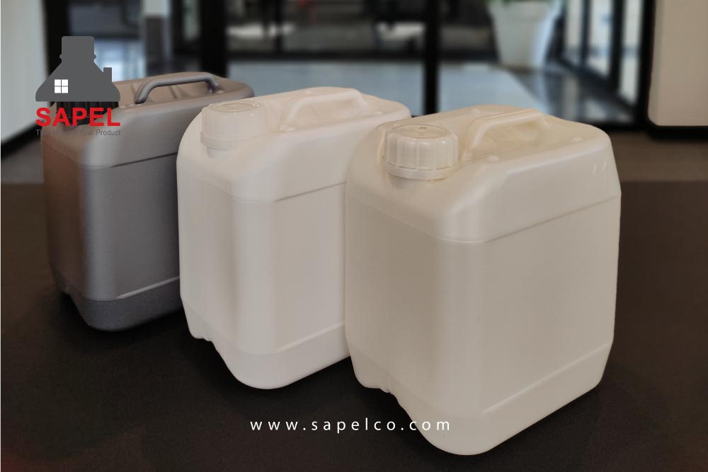 شرکت ساپل تولید کننده انواع گالن های پلاستیکی در احجام مختلف