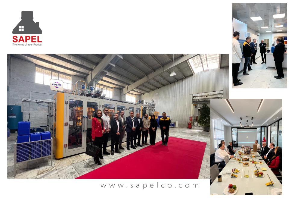 افتتاح دستگاه جدید تولید ظروف بسته بندی بادی ساپل