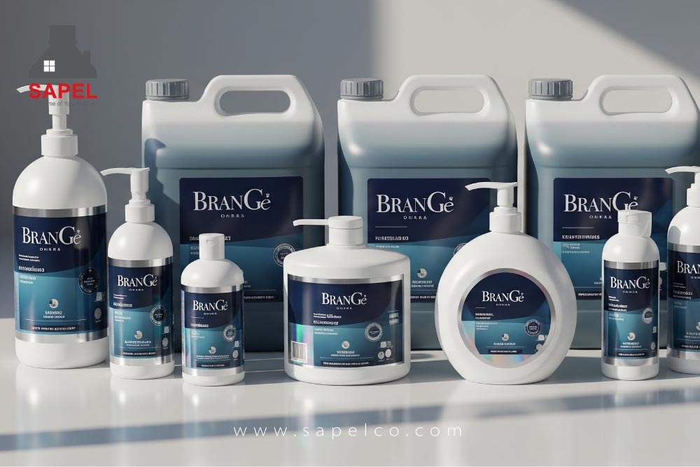 انواع گالن ها و بطری های پلاستیکسی زیبا و متمایز برای بسته بندی مایعات و طراحی ظروف بسته بندی