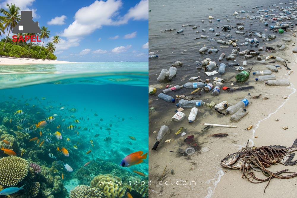 چه بلایی سر بطری های آبی که بازیافت نمی شوند می آید؟