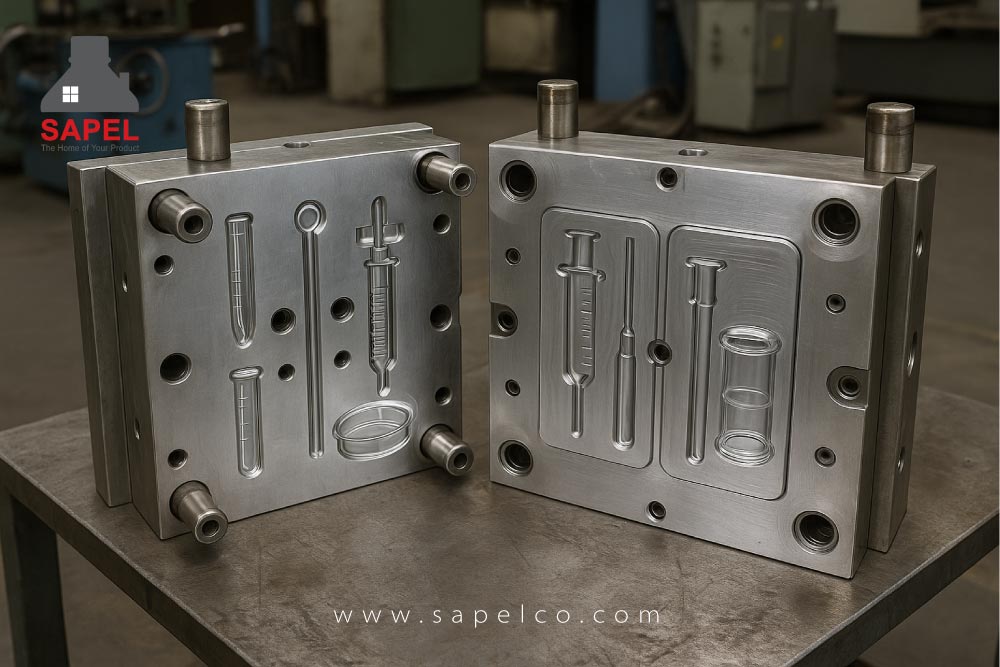 ساخت قالب تزریق پلاستیک تجهیزات پزشکی و آزمایشگاهی